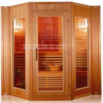 Traditional Wooden Sauna Room photo-4