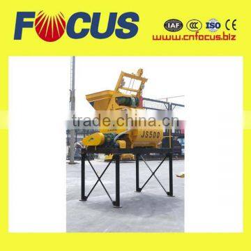 Good Condition 25m3/H Twin Shaft Concrete Mixer, Js500 Cement Mixer photo-2