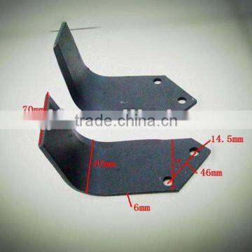 Cultivator rotary tiller blade, tractor parts, s-tine, spring, disc harrow, mower blade, break shovel, cutter blade