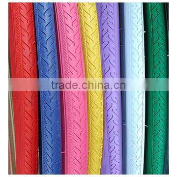 High quality colored bicycle tire 700X23C