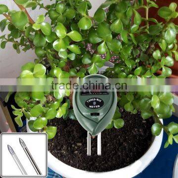 Premium 3-in-1 Soil Tester Meter (Moisture, pH & Light) for Outdoor Plants photo-2