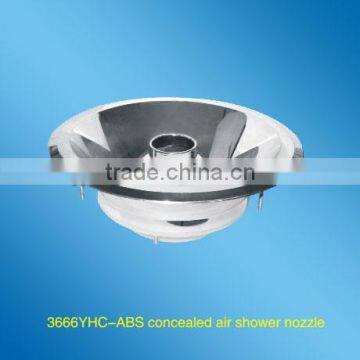 stainless steel adjustable concealed Air Shower Nozzle