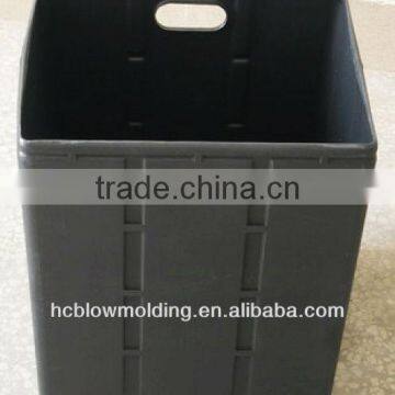 OEM Blow Molding Plastic Litter Basket Receive Garbage Barrels Street Litter Bin photo-6