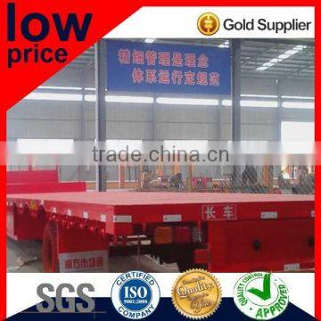 Factory Directly Tri-axle Low Bed Semi Trailer Dimensions photo-5