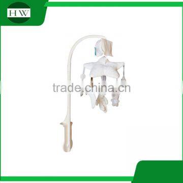 Christmas Gift Promotional Newborn Gift Set Nursery Baby Bed Crib Cot Hanging Bell Musical Mobile Plush Rattle Toy photo-2