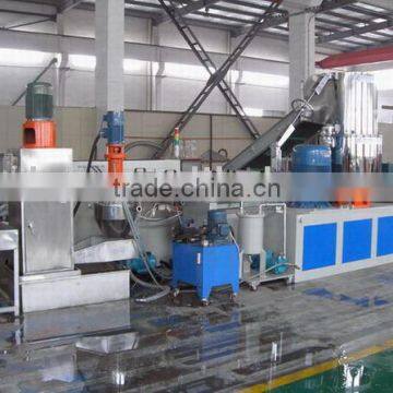 10M press die-face cutting granulating system