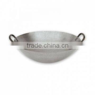Hand Hammered cook wok