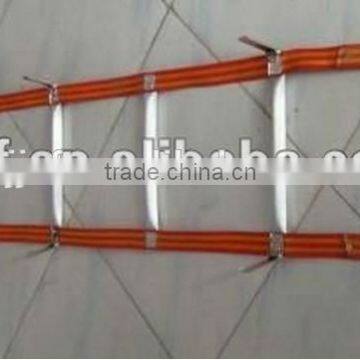 Steel/Canvas/Nylon Fire Escape Emergency Folding Ladder photo-2