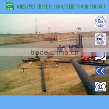 Mini river sand discharge dredger/boat for sales