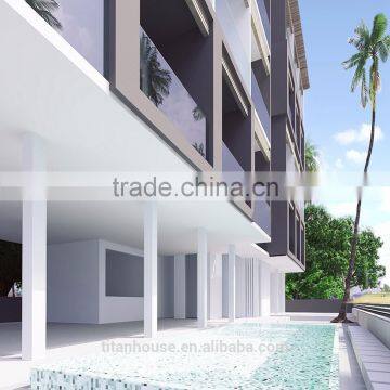 China Luxury Light Steel Frame Fabricated Guest Houses photo-2