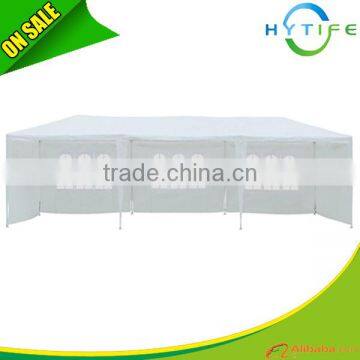 3X9M PE gazebo outdoor furniture garden furniture with wall