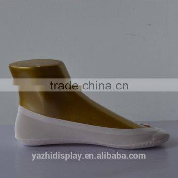 Fashion Flip-flops and Ankle Display Golden Mannequin Foot photo-3