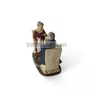 Artificial Souvenir Family Couple Sculpture photo-6