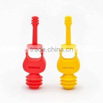 Guitar Silicone Wine Stopper,Wine Saver,Bottle Cap photo-4