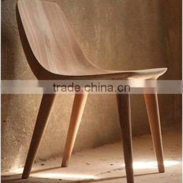 specail design Wooden Chair Wooden side Chair CNC cutiing