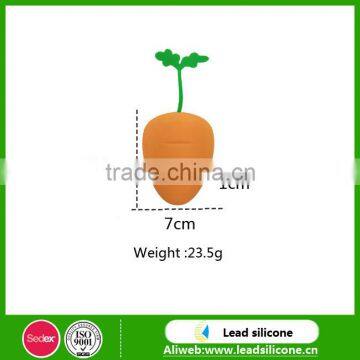 Funny Shape Carrot Shape Silicone Key Bag,Promotional Gift Silicone Key Case photo-4