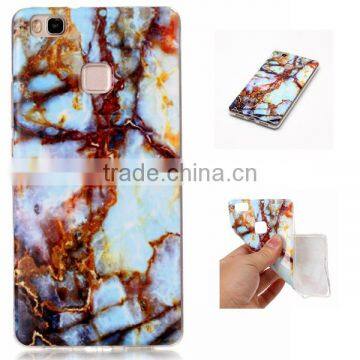 OEM Serive Accept, Hot Selling IMD Marble TPU Cell Phone Cover For Huawei P9 Lite Marble Back Case photo-4