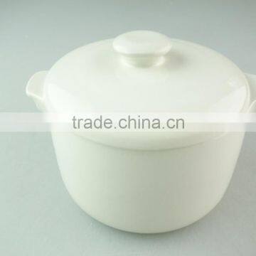 White Good Porcelain Used Stew Cup For Restaurant