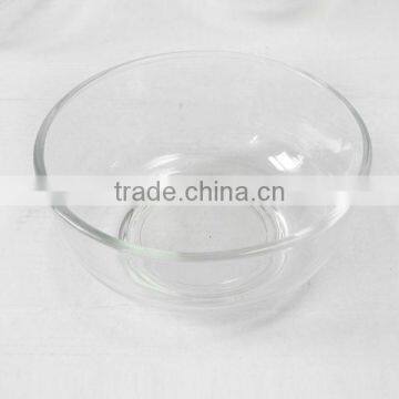 Transparent Round Glass Bowl Set for Rice Soup photo-3