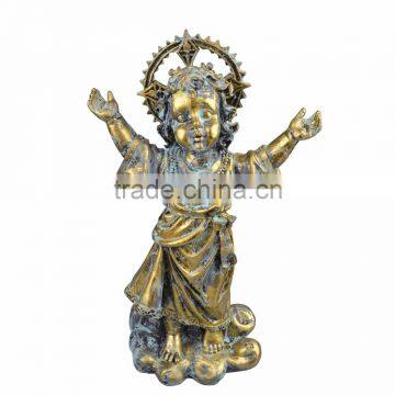Religious Act Church Decoration Antique Holy Baby Jesus Statue for Sale photo-2