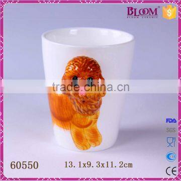 Decoration 3d Desgin Small Ceramic Mug Cup With no Handle photo-2