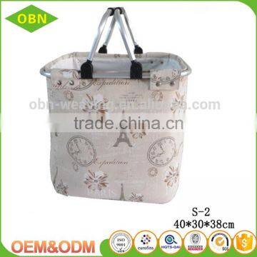 Wholesale Cheap Vintage Foldable Jute Storage Basket Used Jute Bag With Handle photo-3