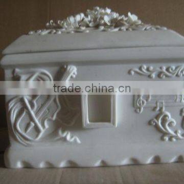 New look Porcelain pet ashes box