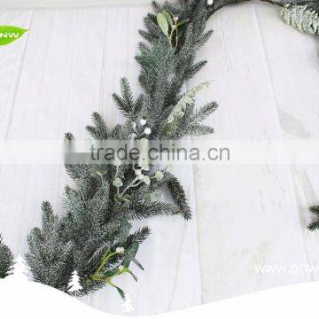 GNW CHGR-1607010 High Quality Cheap PVC Snowing Christmas Garland photo-2