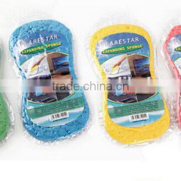 Super Soft Compressed Car Cleaning Sponge Jumbo 8 Polyurethane Sponges/ Jumbo Car Washing Sponge photo-2