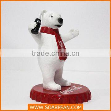 Stylish Decoration Advertising Fiberglass Bear Statues photo-3