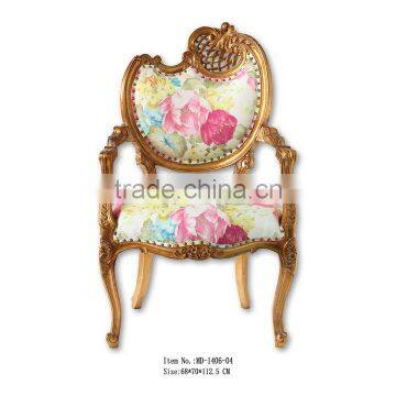 China Hot Sales Antique Style Wedding Chair for Bride and Groom photo-2