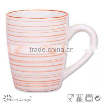 12oz belly shape hand painted mug Dinnerware