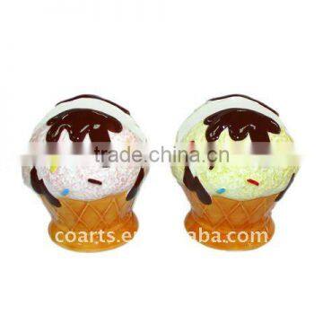 Ceramic cupcake card holder
