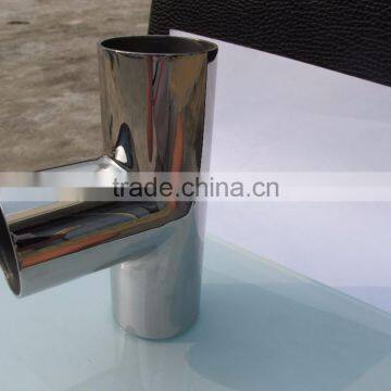 Stainless Steel Hose Pipe Connectors, Three Way Handrail Connector photo-5