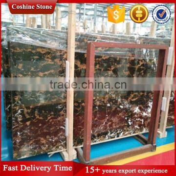 Afghanistan Portoro Black And Gold Vein Marble photo-6