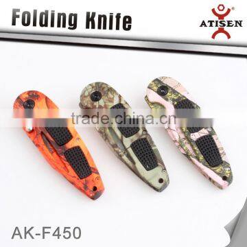 Colorful Camping Folding Knife 3Cr13 Blade Aluminum Handle Outdoor Survival EDC Knives Best Gift