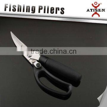 Hot Sale Stainless Steel Fishing Shears With Soft Grip Rubber Handle photo-2