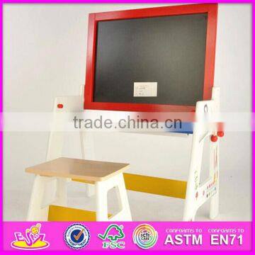 2015 Wooden Table and Chair for Kids,study Wooden Table and Chair Set for Children,hot Sale Wooden Table and Chairs Toy W08G127 photo-4