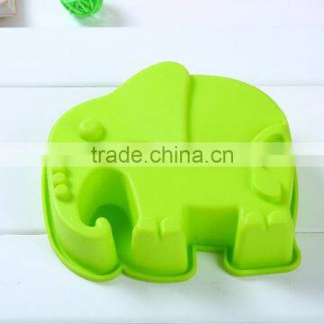 Elephant Shape Muffin Sweet Candy Jelly Fondant Cake Chocolate Mold Silicone Tool photo-2
