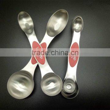 5pc Double Sided Stainless Steel Magnetic Measuring Spoon Set CK-S134 photo-2