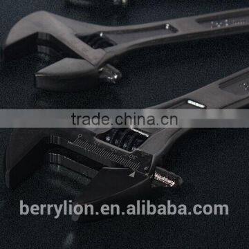 Berrylion 10" Nickel Alloy Black Adjustable Wrench Pearl Nickel Adjustable Wrench photo-3