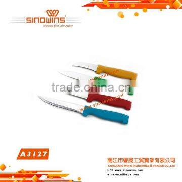 A3127 Super Quality Lightweight Stainless Steel Kitchen Knife Set With Plastic Handle photo-3