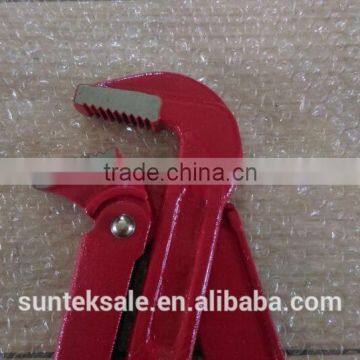 High Quality Chrome Vanadium Steel Adjustable Pipe Wrenches,Right Angle-type Straight Jaws