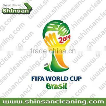 Hight quantity sport towel for world cup 2014/microfiber swimming towel wholesale China/printed microfiber cleaning cloth