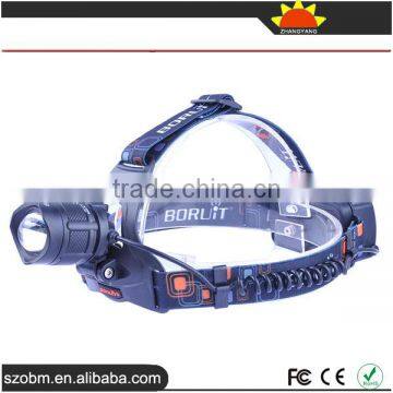 BORUIT L2 1600 Lumens Most Powerful Headlamp For Camping Super Bright High Power Led Headlamp photo-2