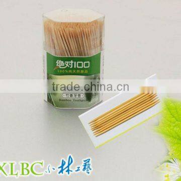 6.5cm *2.0mm 500pcs per jar toothpick