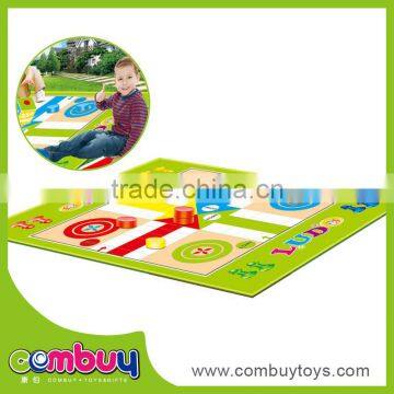 Intelligence toys big size ludo game mat for kids