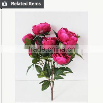 Whoesale Artificial Flower Making Peony China Factory Manufacturer photo-6