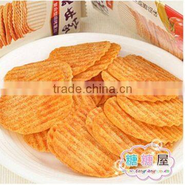 Baked potato chips aroma