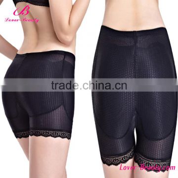 High quality black shapewear sexy nylon lace panty for women